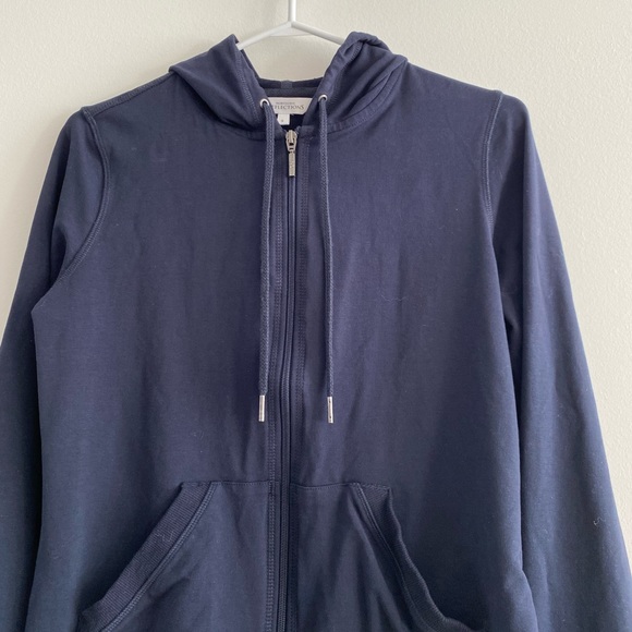 Northern Reflections Navy Blue Zip Hoodie, Size S - Picture 2 of 7